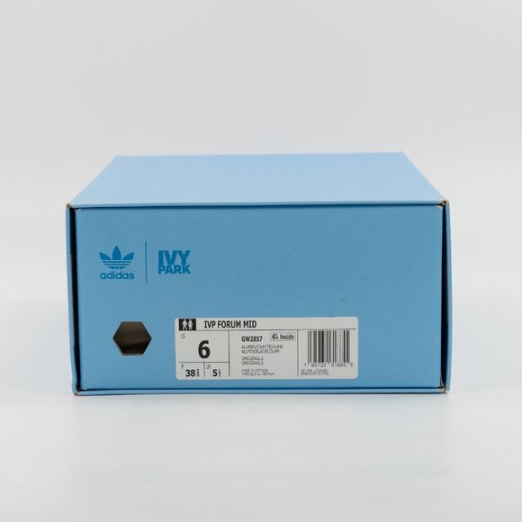 Adidas Ivy Park x Forum Mid 'Icy Park - Cream White' Leather GW2857 size 4 - 11 - Picture 12 of 15